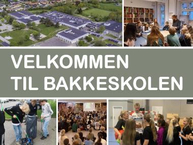 Bakkeskolens velkommen folder